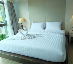 Двухместный номер Deluxe с видом на город двуспальная кровать в Aplus Deluxe Hotel