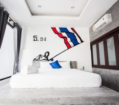 Двухместный номер Superior с видом на бассейн двуспальная кровать в Alphabeto Resort