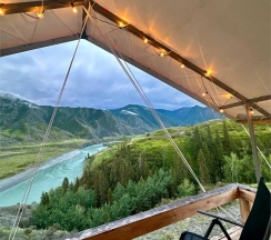 Тент-дом в Инегене (видовой) в Выше гор Инегень