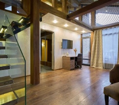 Эксклюзивный люкс с панорамным видом на горы в Wood House