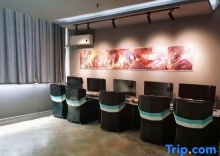 Кровать в общем номере в The Jomtien Twelve