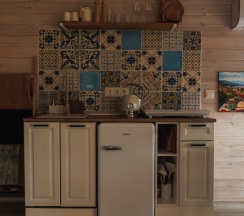 Дом с террасой в Тихая дача