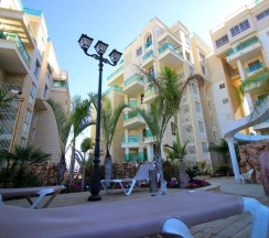 Апартаменты с 2 комнатами с балконом в Sunset apartment's Residence du Golf
