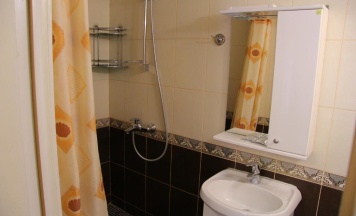 Двухместный номер Economy Цокольный этаж 2 отдельные кровати в Парус-Сити