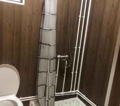 Четырёхместный коттедж с красивым видом из окна в Велия