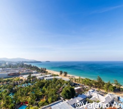 Люкс с 2 комнатами с балконом и с красивым видом из окна в Апартаменты OMNIA  Phuket - Waterfront Karon