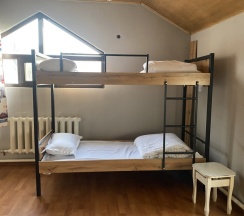 Кровать в общем номере в Almaty BackPackers