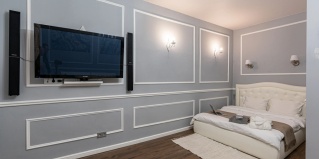 Минск: Апартаменты Апартаменты InterLoft 3 Old Town Free Parking Wi-Fi 100/50 Smart TV