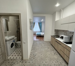 1-комнатные апартаменты студия с 1 двуспальной кроватью в Баринн