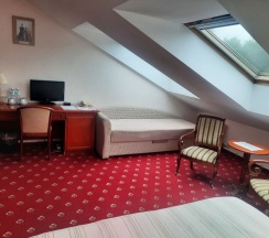 Улучшенный с мансардным окном в Golden Hotel