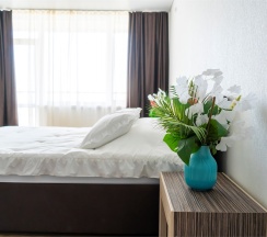 Двухуровневый номер на 6-7 человек с видом на море (корпус Б) в Оптимист