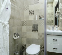 Комната улучшенная с 1 двуспальной кроватью в Hotel design style