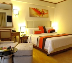 Номер Deluxe с видом на город в The Four Wings Hotel Bangkok