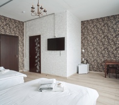 Номер стандарт с 2 односпальными кроватями в Villa santarina
