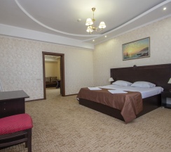 Люкс с балконом и с красивым видом из окна в Luxury house