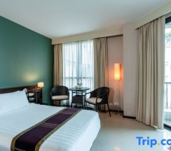 Двухместный номер Deluxe с красивым видом из окна двуспальная кровать в Tara Mantra Cha Am Resort