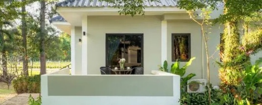 Двухместное бунгало Premium c 1 комнатой 2 отдельные кровати в Isara Nai Yang Resort