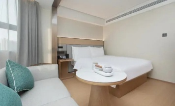 Двухместный номер Standard (двуспальная кровать) в Ji Hotel Guangzhou Ergong Metro Station