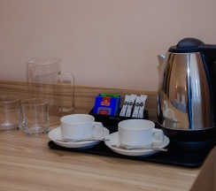 Супериор с просторным балконом и двумя раздельными кроватями в Ассоль