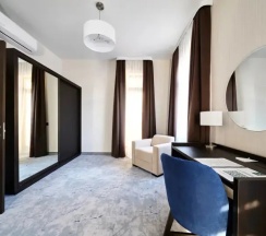 Апартаменты Корпус Премиум №3 Делюкс с 1 комнатой с балконом и с видом на озеро в Вальсет Премиум