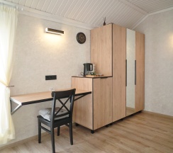 Двухместный номер с большой кроватью или двумя односпальными кроватями КОМФОРТ ПЛЮС в Морской