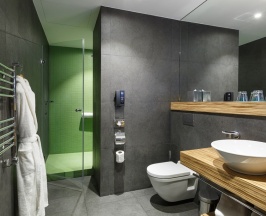 Супериор с 2 раздельными кроватями вид в Атриум в Hotel Indigo St. Petersburg-Tchaikovskogo
