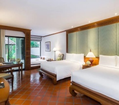 Двухместный номер Family с видом на сад 2 отдельные кровати в JW Marriott Phuket Resort & Spa