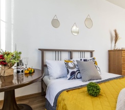 1-комнатные апартаменты улучшенные BeGuest Мичурина 132 в BeGuest
