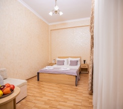 Стандарт 3-местный с двуспальной кроватью и балконом в Джульетта