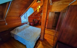 Двухместный номер с кроватью размера "king-size" с видом на горы в Заимка Камза