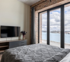 Deluxe студия с видом на реку в Sv Loft Apart