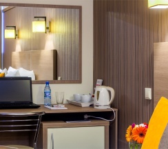 КОМФОРТ с одной большой или двумя отдельными кроватями в Comfort_Nsk Hotel