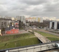 Двухместные апартаменты Classic с красивым видом из окна (двуспальная кровать) в Апартаменты Счастливые метры рядом с Термы Видное и трассой М4