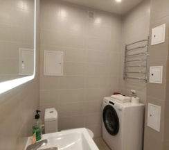Апартаменты c 1 комнатой с балконом в Fresh Room на улице Маршала Устинова 3