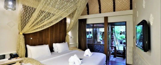 Двухместный номер Garden Deluxe (двуспальная кровать) в The Baray Villa by Sawasdee Village