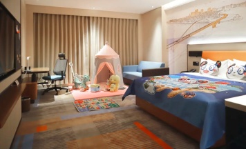 Двухместный номер Parent and Child (двуспальная кровать) в Hampton by Hilton Guangzhou Jinshazhou