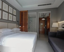 Двухместный номер с доступом к бассейну Deluxe двуспальная кровать в Sugar Marina Resort -Surf- Kata Beach