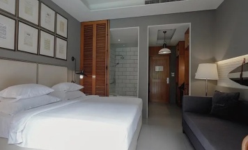 Двухместный номер с доступом к бассейну Deluxe 2 отдельные кровати в Sugar Marina Resort -Surf- Kata Beach