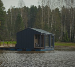 Дом на воде «Victory» с сауной в IstraCot&Spa