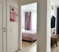 Апартаменты с 2 комнатами с красивым видом из окна в SimpleStay Apartments