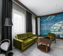 Двухместный люкс двуспальная кровать в Comfort Hotel LT - Rock 'n' Roll Vilnius