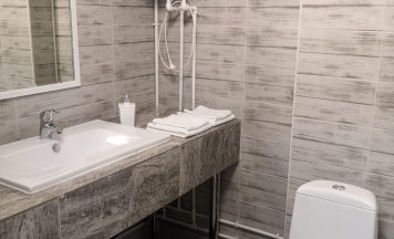 Стандартный номер с двуспальной кроватью в Березка