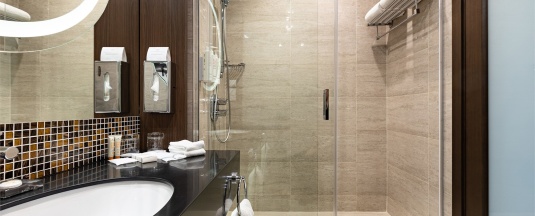 Стандартный номер Делюкс с двуспальной кроватью с видом на город в Krasnodar Marriott Hotel