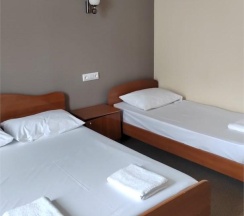 Номер стандарт с 2 односпальными и 1 двуспальной кроватью в Оптима