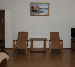 Номер люкс с 2 двуспальными кроватями в Ханка