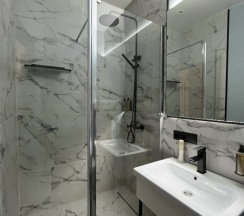 Бюджетный номер с видом на крышу в Mix Hotels Nevsky 47