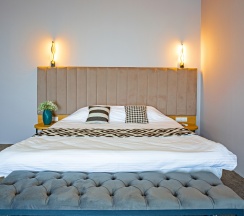 Двухместный номер Делюкс c 1 комнатой с балконом двуспальная кровать в Green land