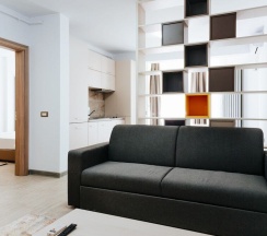 Четырёхместные семейные апартаменты с 2 комнатами в Alezzi Beach Resort