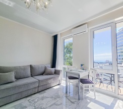 Апартаменты студия с 2 двуспальными диванами в Касабланка