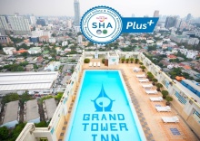 Одноместный номер Standard с видом на город односпальная кровать в Grand Tower Inn Rama VI Hotel